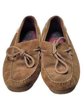 Sperry Top-Sider Suede Moccasins Slipper Plaid Flannel Lined Boat Shoe, Men 11M